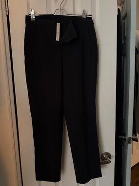 lululemon athletica Black Straight-Leg Dress Pants